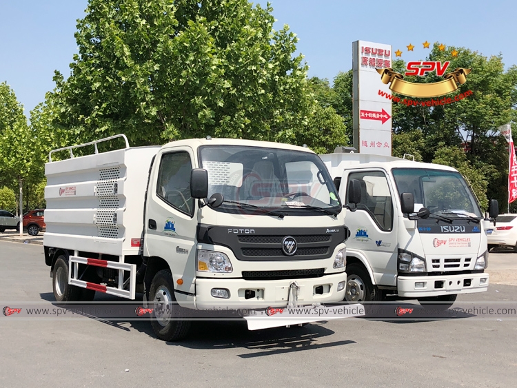 To Hondonas - Road Jetting Truck and Road Sweeper Truck 02
